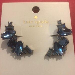 Kate Spade Crystal Drop Earrings NWT